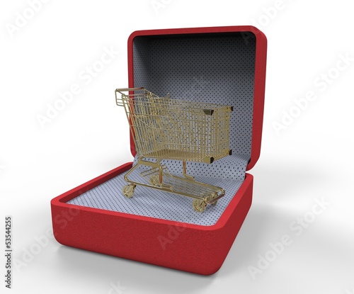 supermarket trolley