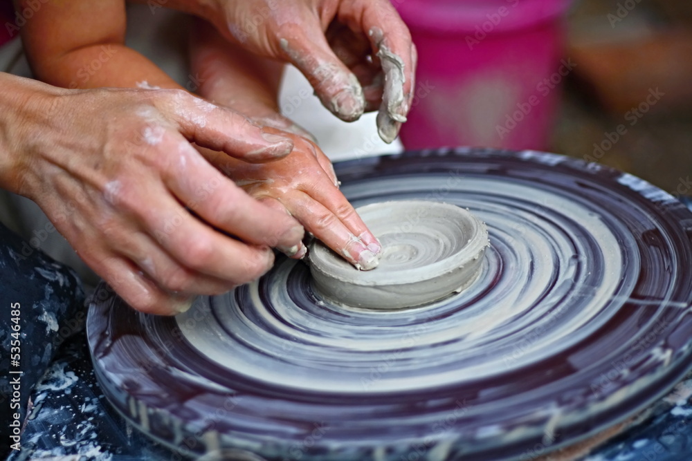 Fototapeta premium pottery works