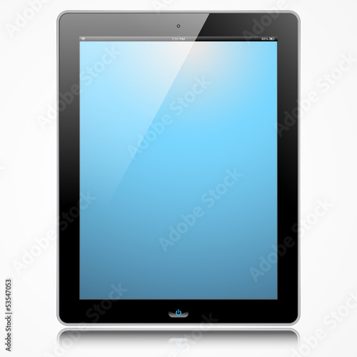 The new blue tablet