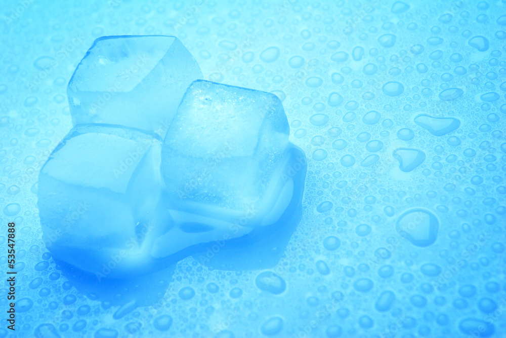 Ice Cubes and Drops Ice Cubes and Drops
