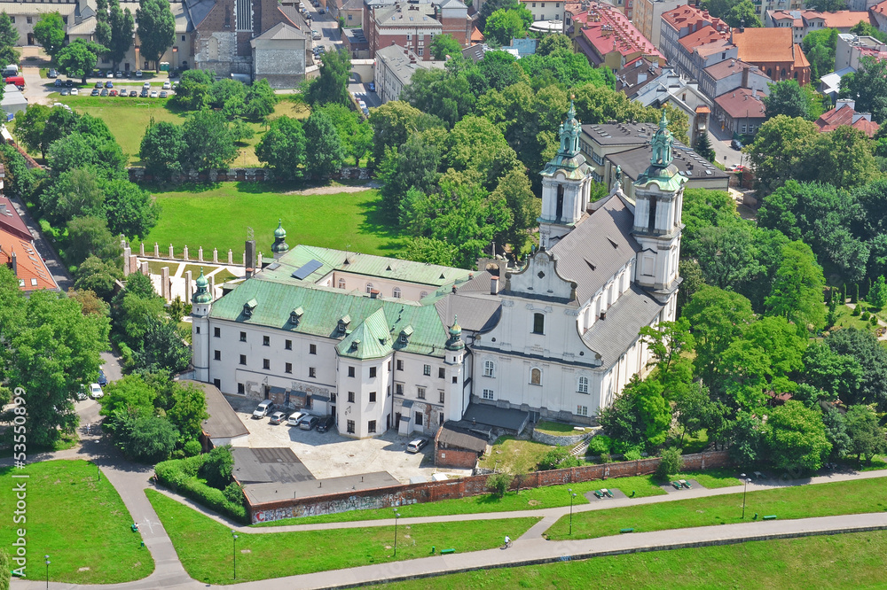 Skalka Sanctuary in Cracow, Krakow, Poland - obrazy, fototapety, plakaty 