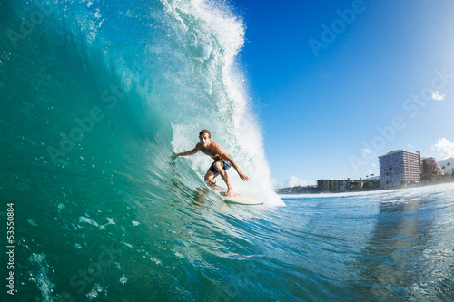 Canvas Print Surfer