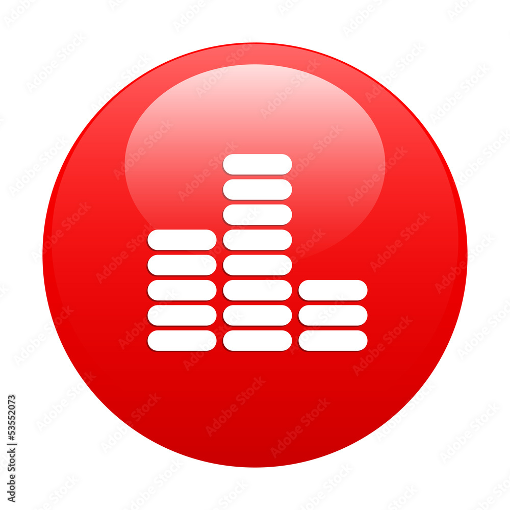 bouton internet equalizer musique red bouton internet equalizer musique red