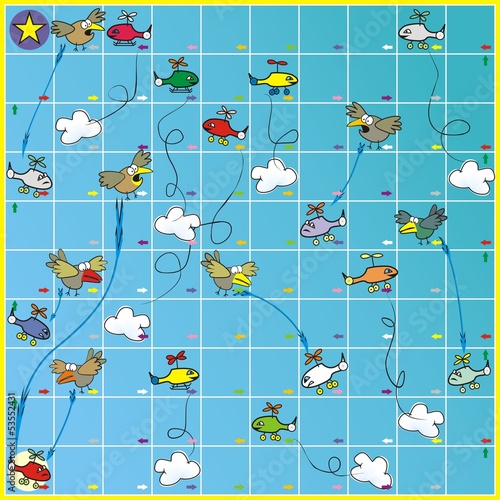 Board game - birds and planes
