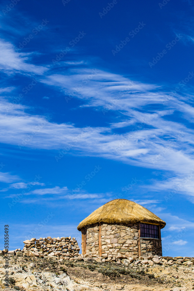Isla del Sol on the Titicaca lake, Bolivia.