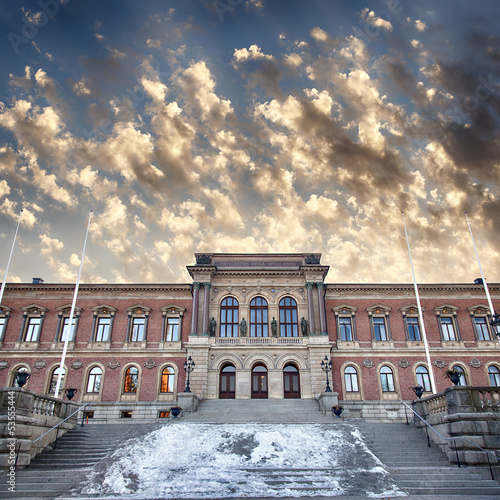 Uppsala university library photo