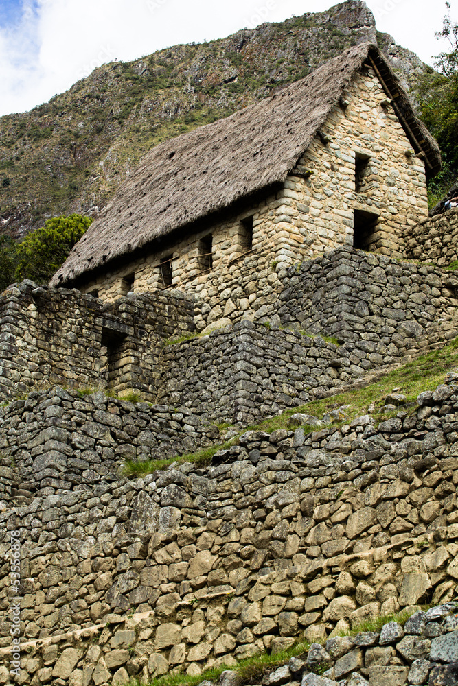 Machu Picchu, the ancient Inca city in the Andes, Peru Machu Picchu, the ancient Inca city in the Andes, Peru