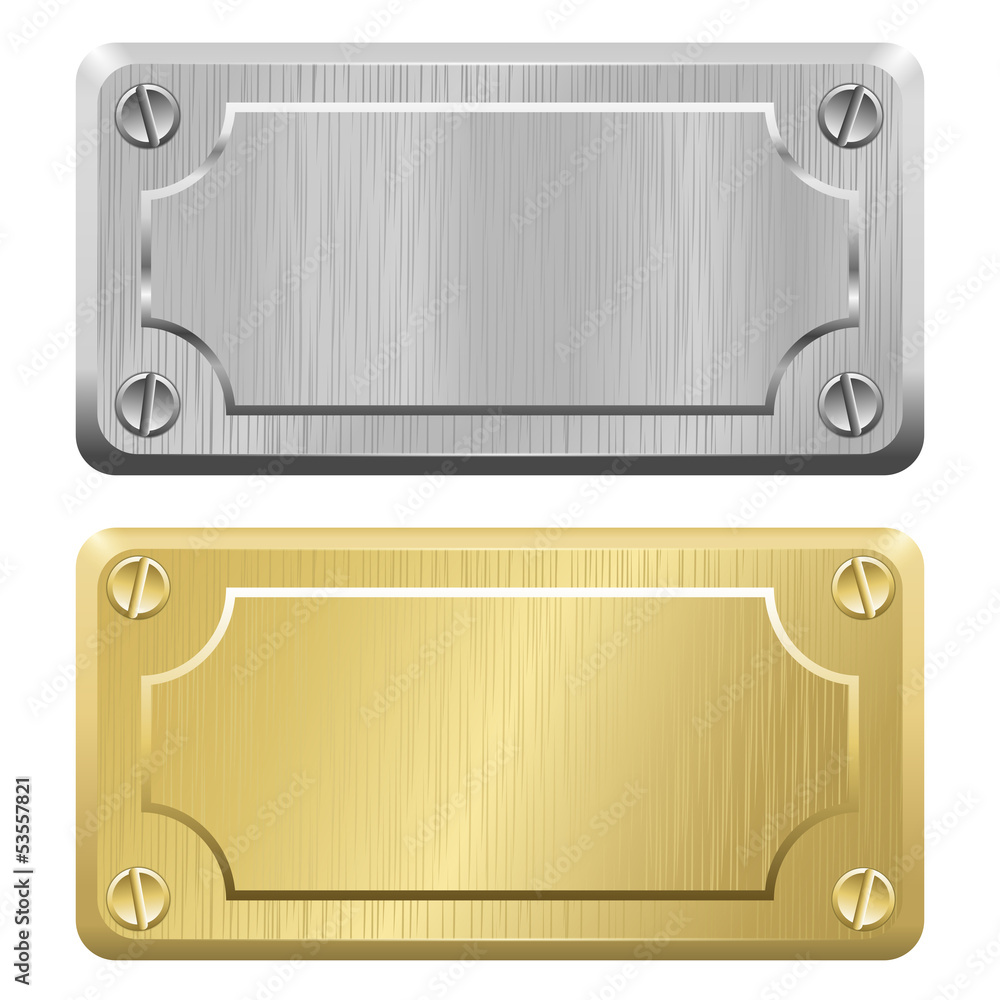 Metal Labels - Nameplates Metal Labels - Nameplates