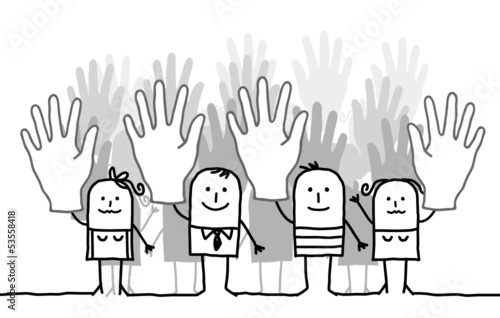 people voting 