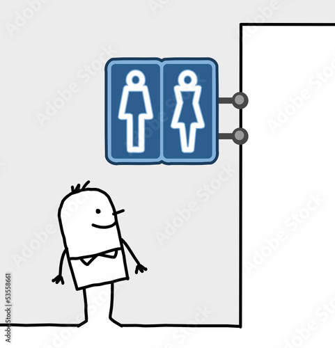 toilet sign