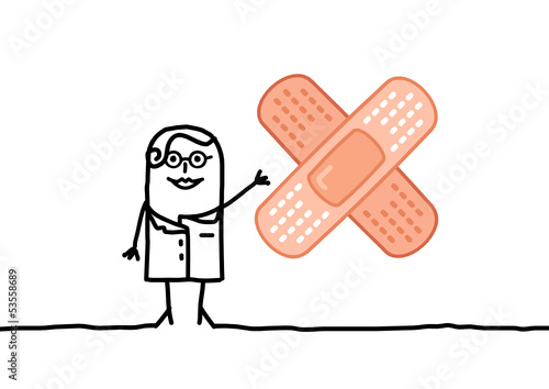 nurse & bandage
