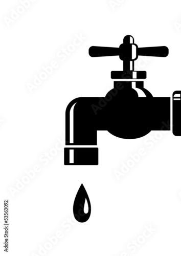Water tap icon