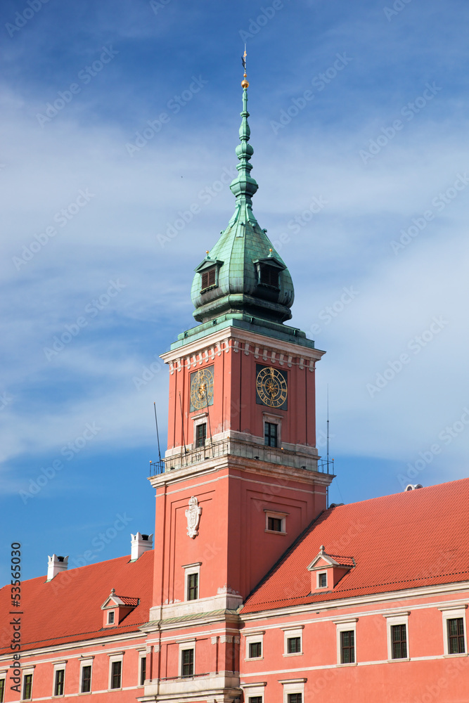 Fototapeta premium Royal Castle in Warsaw, Poland