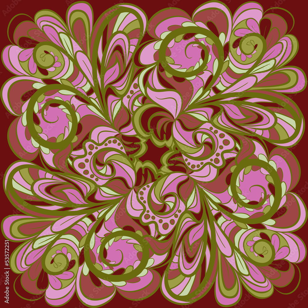 Abstract floral background Abstract floral background