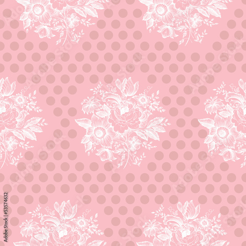 Classic Floral Seamless Pat...
