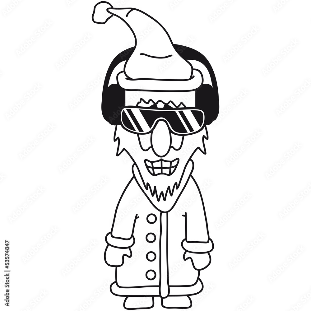 Cool Party DJ Santa Claus Cool Party DJ Santa Claus