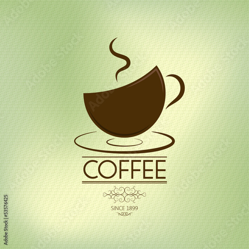 coffee background (olive theme)