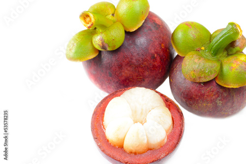 Tropical fruit mangosteen