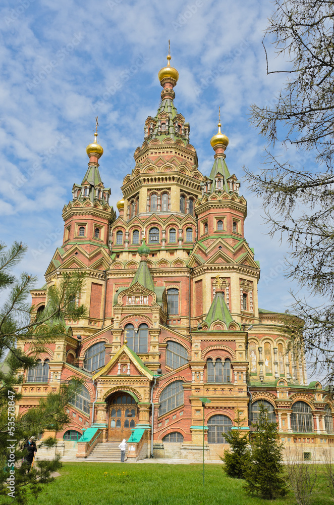 Church of St. Peter and Paul in Peterhof, St. Petersburg, Russia