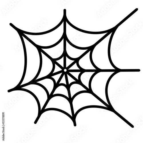 Fototapeta spider net vector background