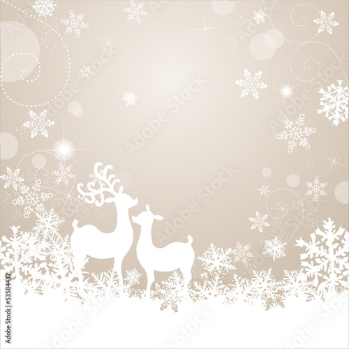winterlicher Hintergrund in beige
