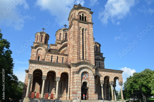 Eglise Saint marc de Belgrade, Serbie