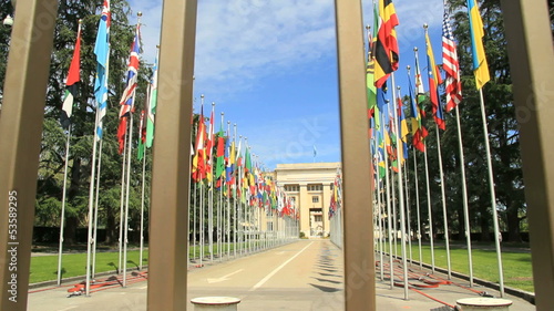 Dolly shots of UN in Geneva. Find similar clips in our portfolio