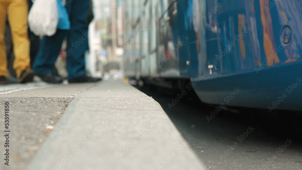 Tramway and bus station. Find similar clips in our portfolio. Tramway and bus station. Find similar clips in our portfolio.