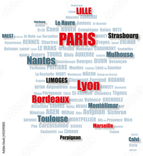 Villes de France tags-1
