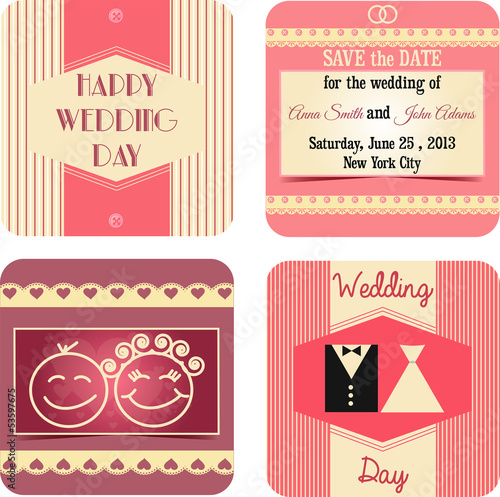 Wedding labels
