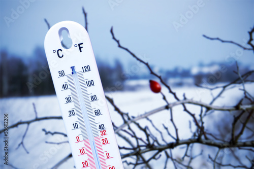 Temperature in winter