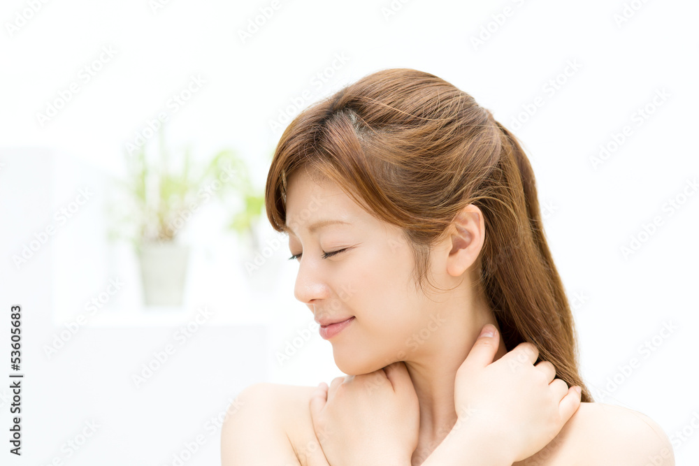 Beautiful young woman