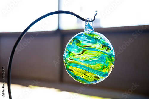 Finished Glassblowing Float photo