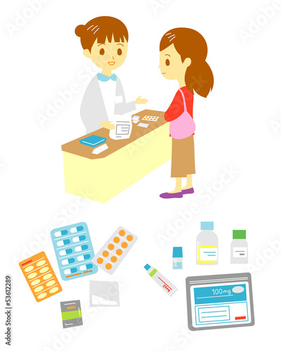 薬局と医薬品　くすり