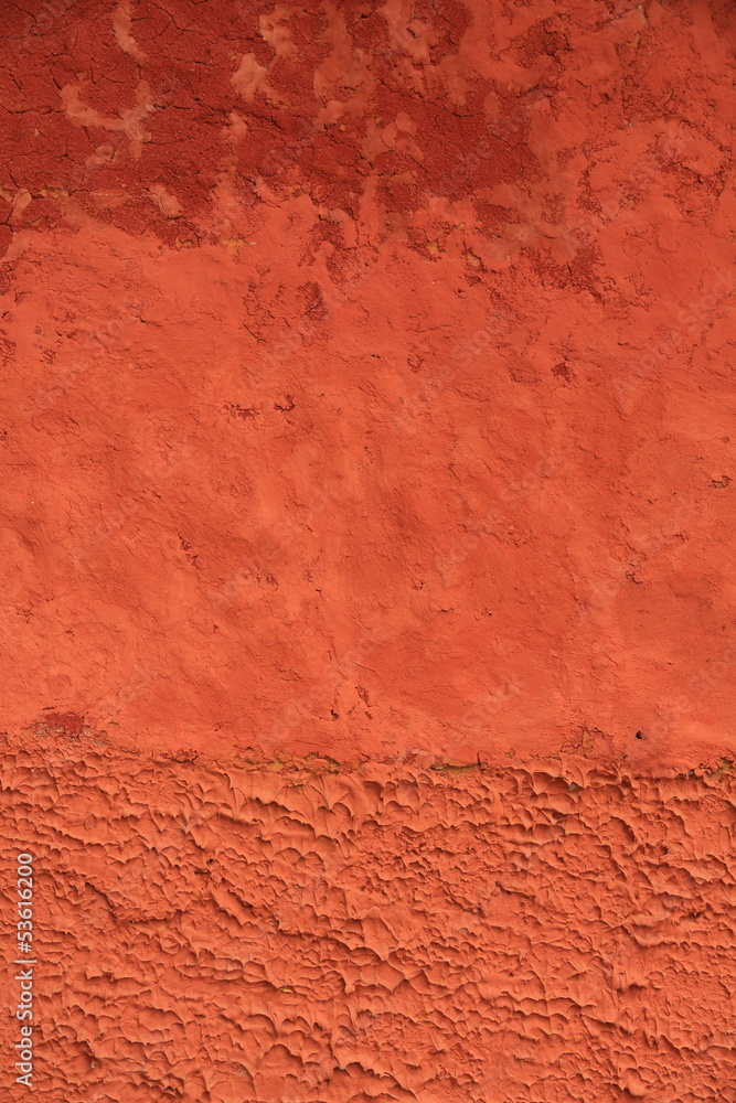 Texture of a Red Cements Wall for background.