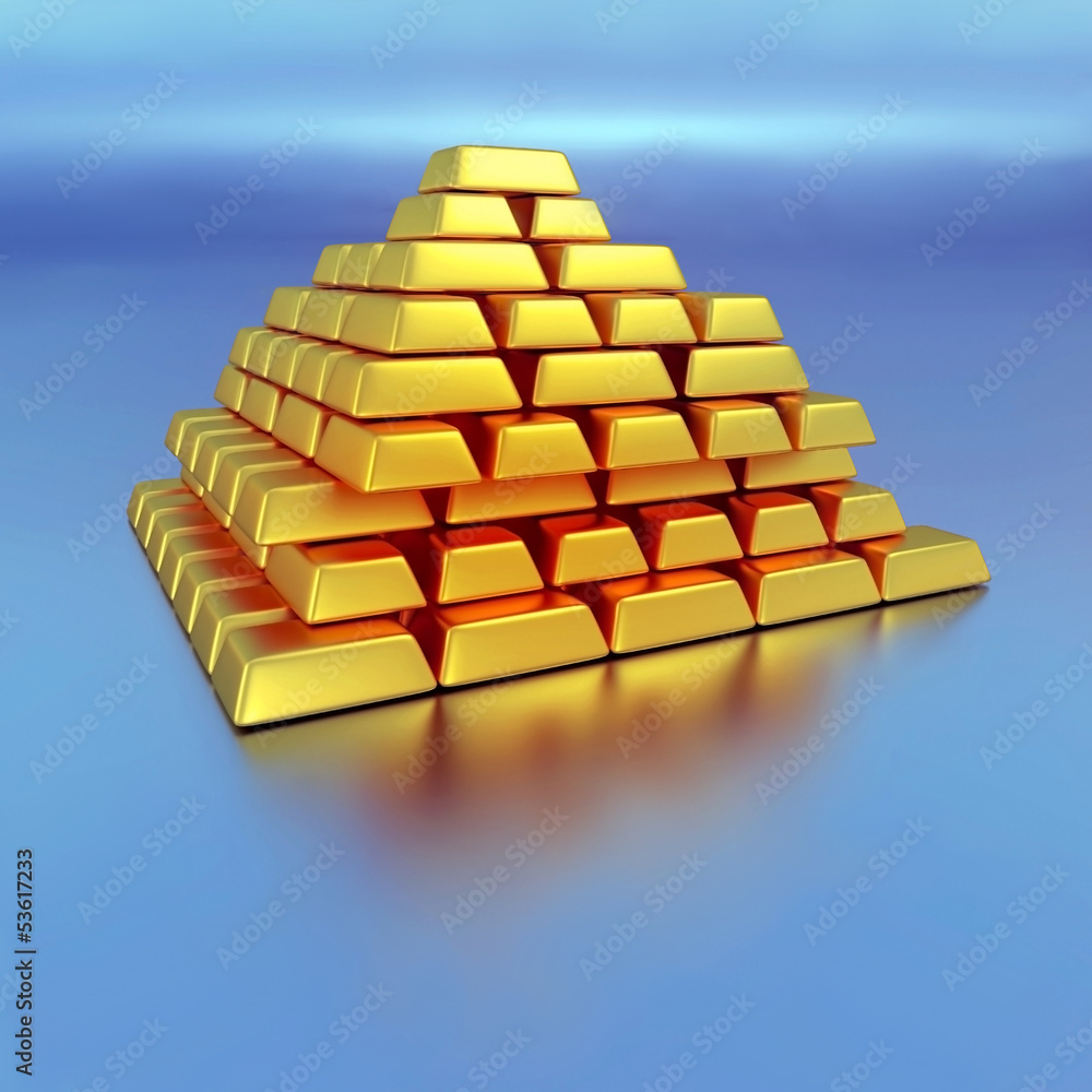 Gold bricks Gold bricks