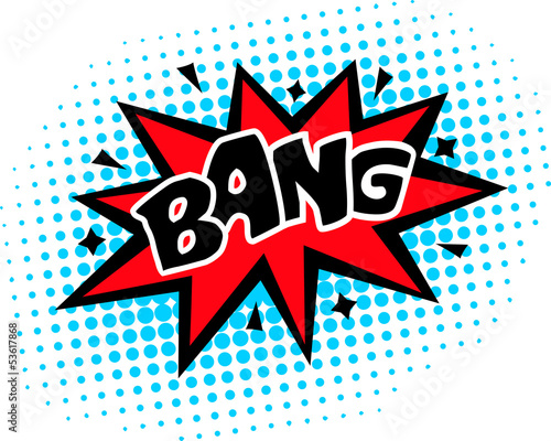 Bang - Comic Sprechblase