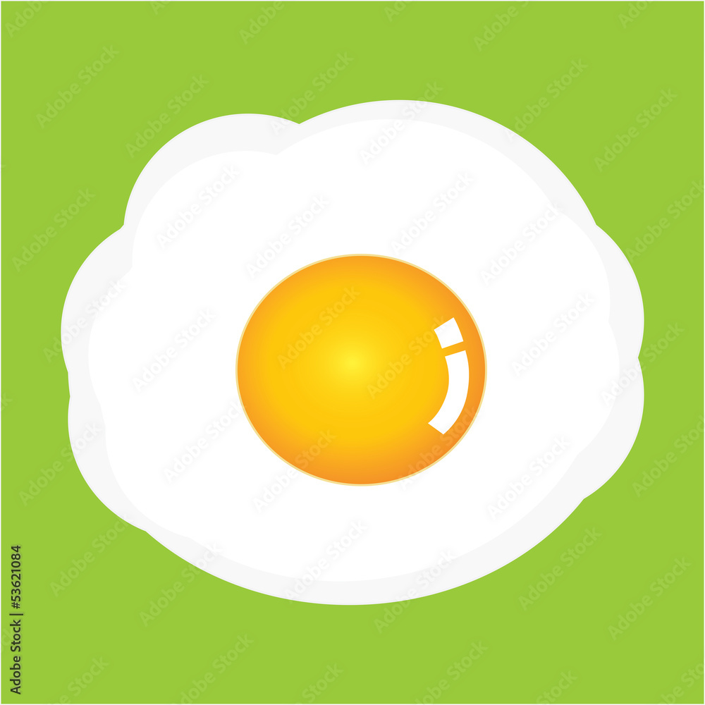 vector fried egg isolated vector fried egg isolated