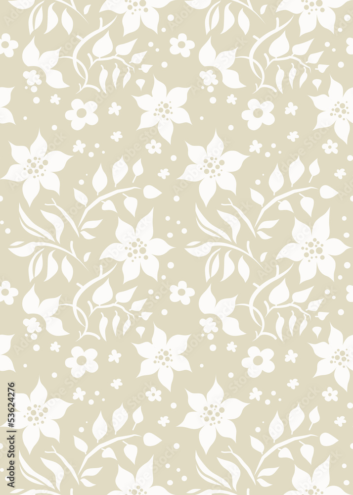 Floral seamless pattern Floral seamless pattern