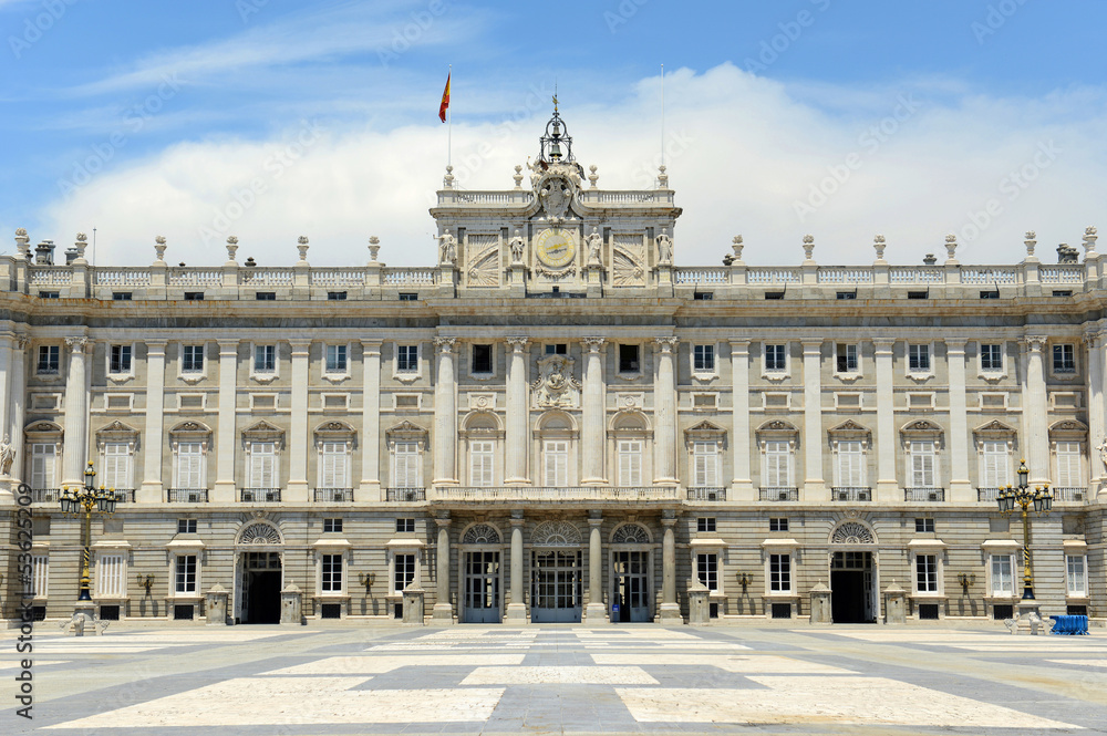 Royal Palace of Madrid, residence of Spanish Royal Family