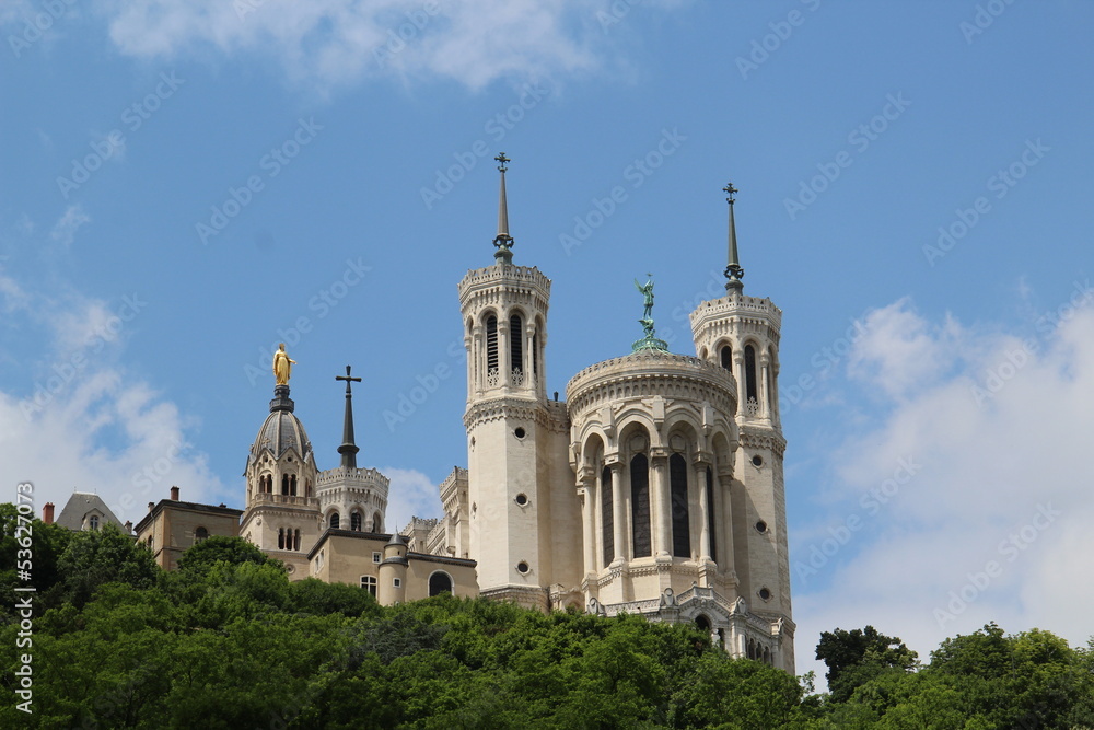 Lyon, basilique de fourviere Lyon, basilique de fourviere