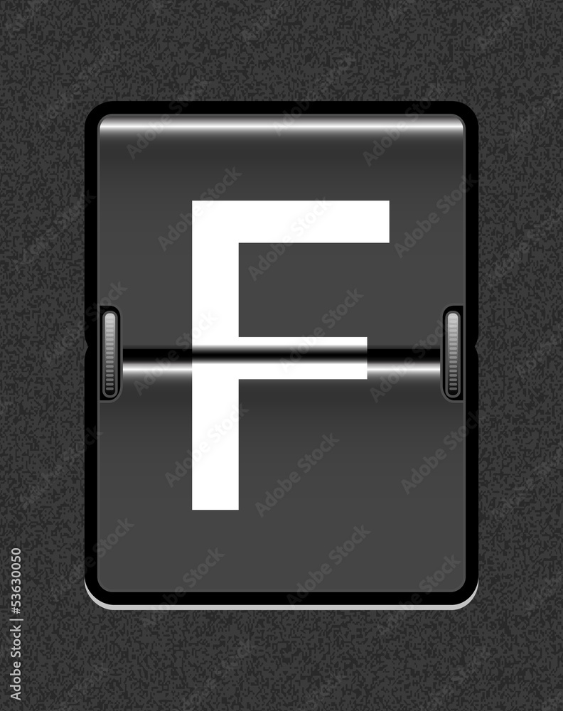 Letter F Letter F