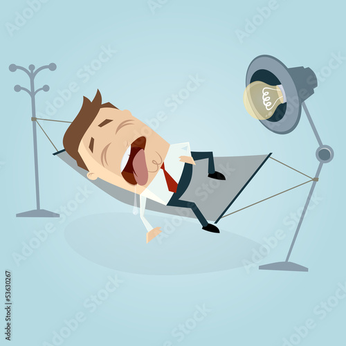 hängematte büro arbeit