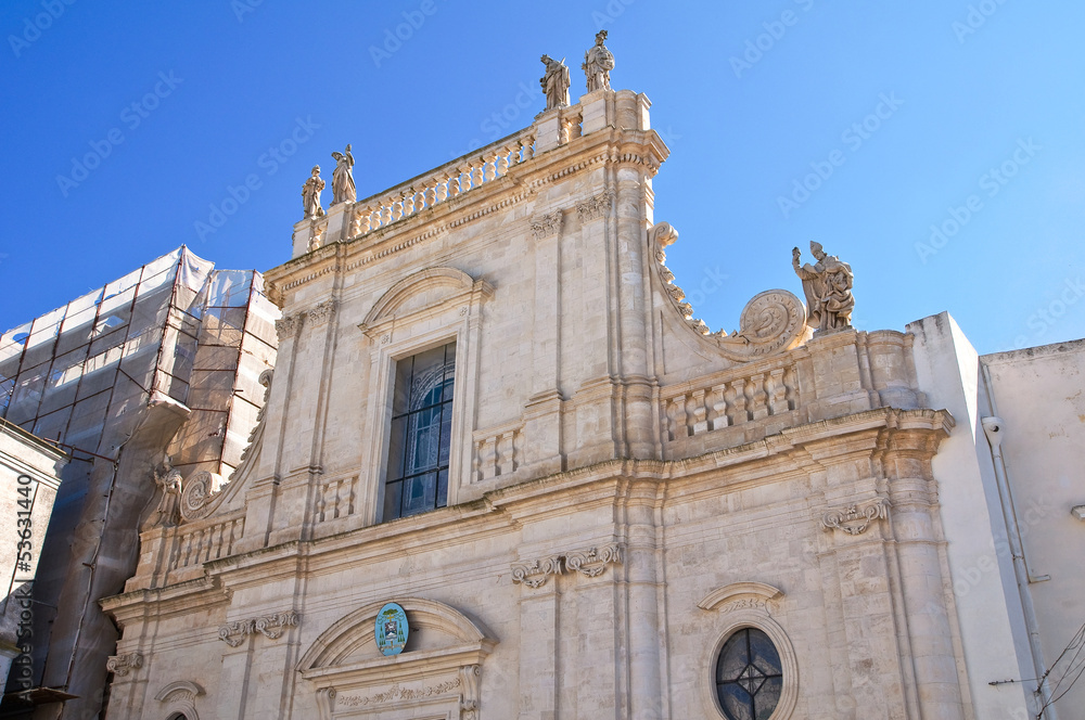 Cathedral of St. Nicola. Castellaneta. Puglia. Italy.
