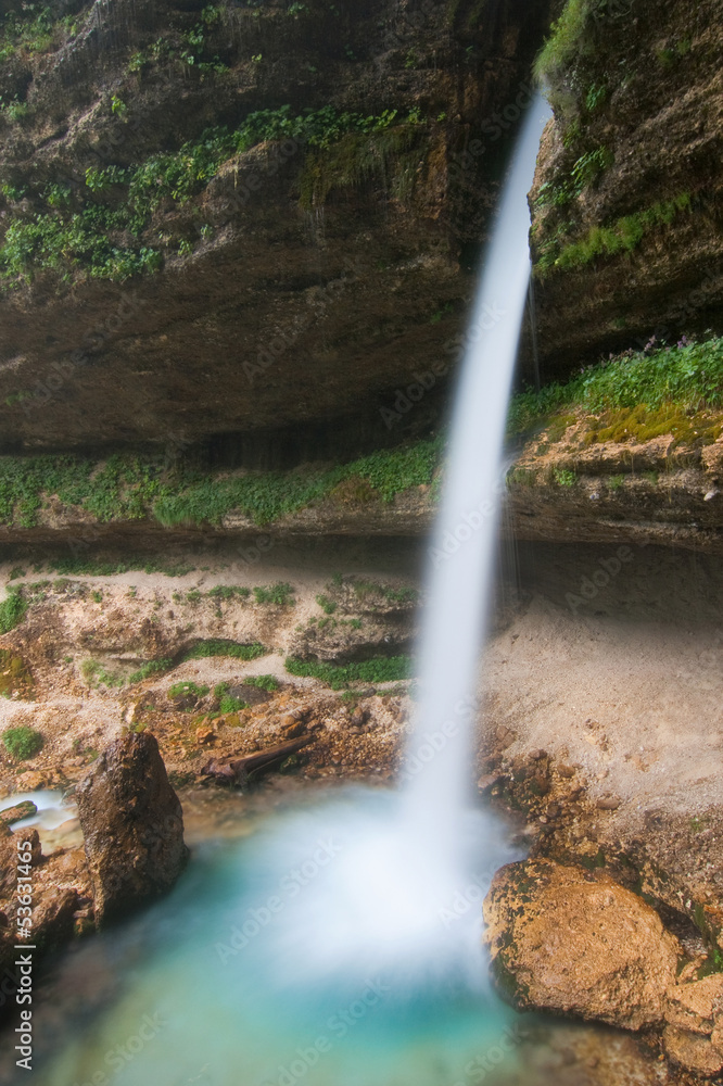 Obraz premium Pericnik falls