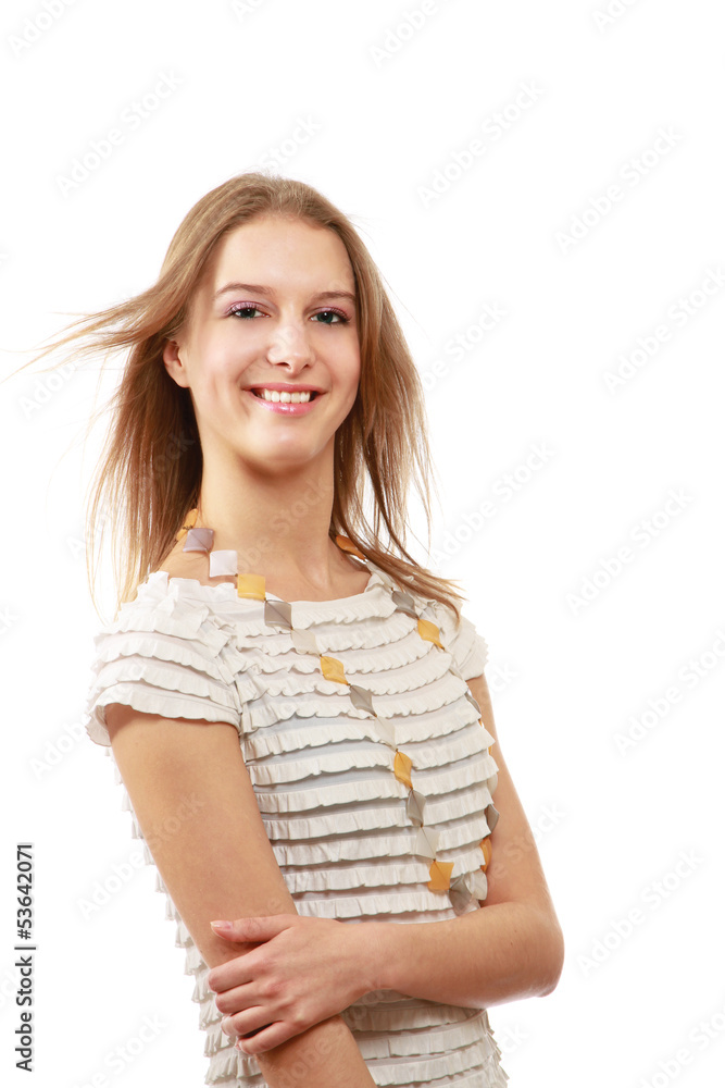 Portrait of a confident young woman standing Portrait of a confident young woman standing