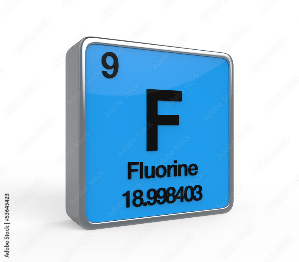 Fluorine Element Periodic Table Fluorine Element Periodic Table