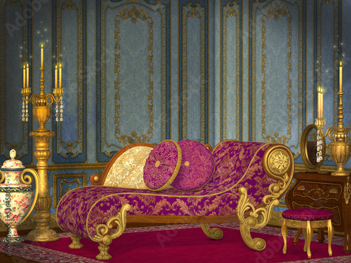 antique living room
