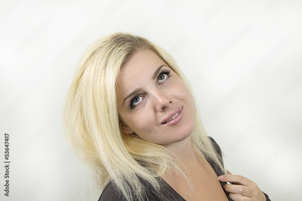 Fototapeta premium Happy woman in love