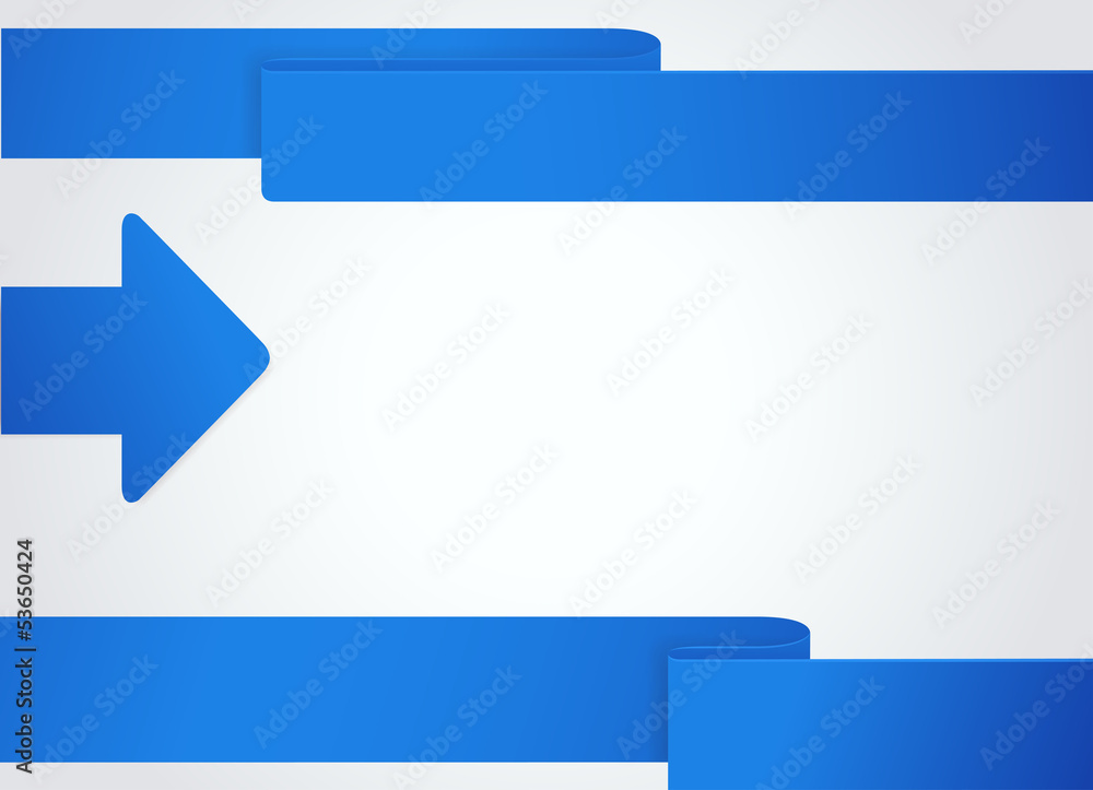 Background with blue arrow. Website template. Business banner Background with blue arrow. Website template. Business banner